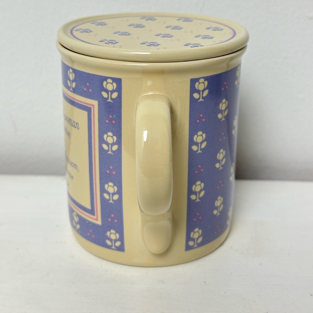 Vintage 1985 Hallmark Mug Mates‎ coffee mug featuring the inspirational quote - Picture 5 of 8